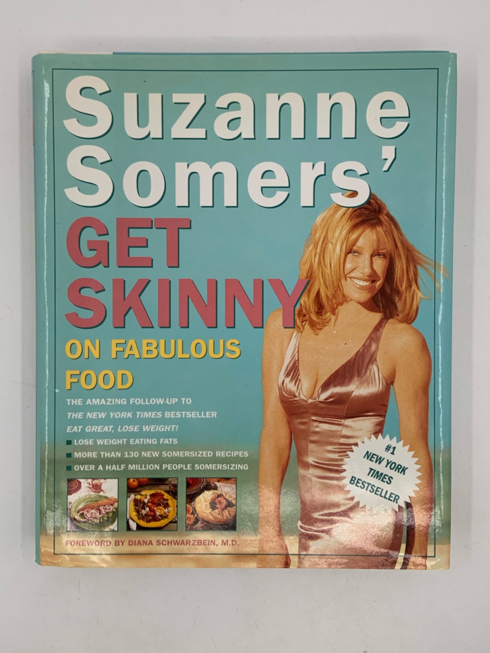 🌹New Listing🌹EUC Get Skinny on Fabulous Food book - by Suzanne Somers